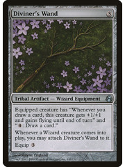 Magic: The Gathering Diviner's Wand (142) Moderately Played