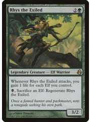 Magic: The Gathering Rhys the Exiled (135) Heavily Played