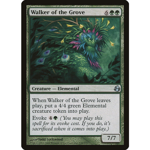 Magic: The Gathering Walker of the Grove (138) Moderately Played