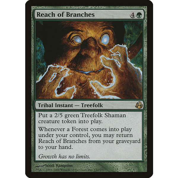 Magic: The Gathering Reach of Branches (132) Moderately Played