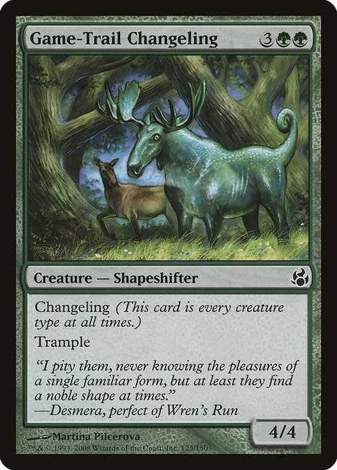 mtg changeling cards Hero [Lorwyn] destroy up to one target artifact or enchantment. Woodland Changeling | Magic: the