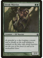 Magic: The Gathering Elvish Warrior (120) Moderately Played