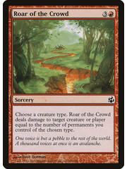 Magic: The Gathering Roar of the Crowd (100) Moderately Played