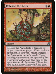 Magic: The Gathering Release the Ants (098) Moderately Played