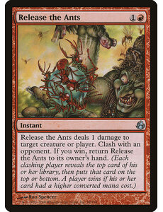 Magic: The Gathering Release the Ants (098) Moderately Played