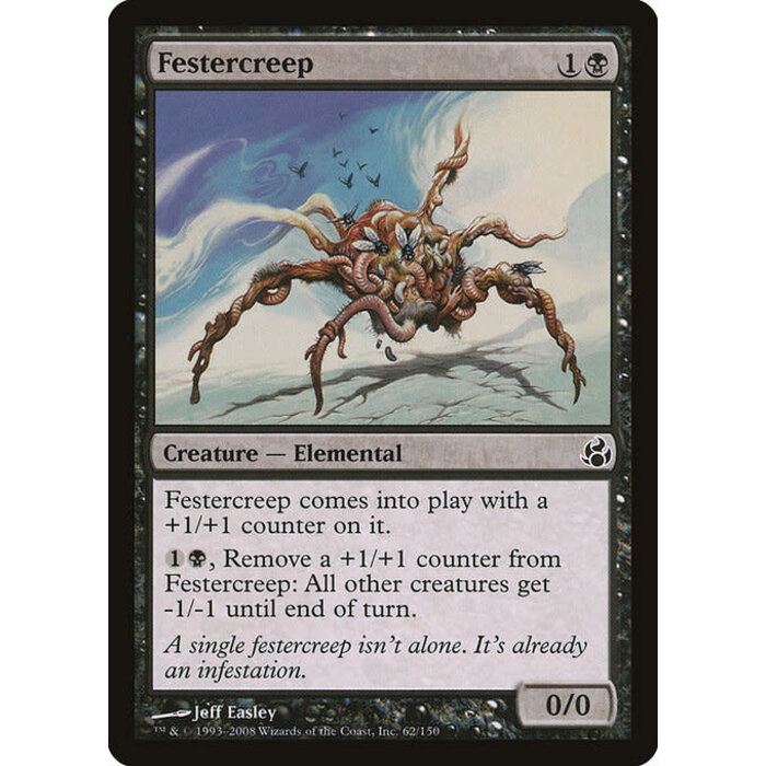 Magic: The Gathering Festercreep (062) Moderately Played