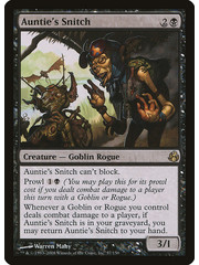 Magic: The Gathering Auntie's Snitch (057) Moderately Played