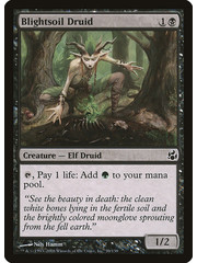 Magic: The Gathering Blightsoil Druid (059) Moderately Played