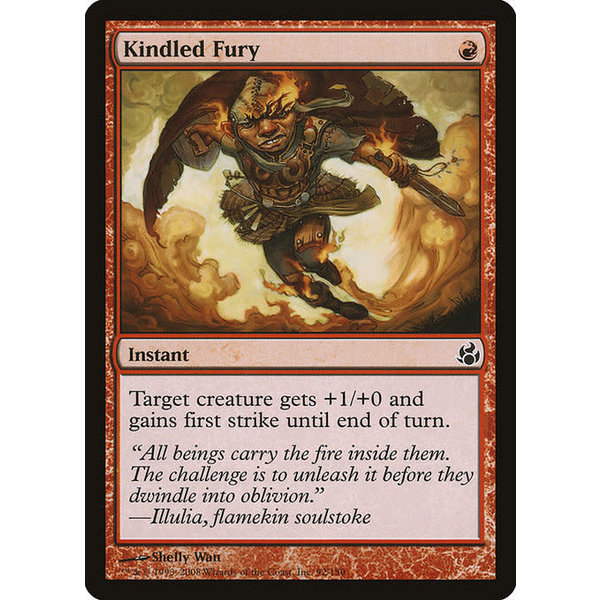 Magic: The Gathering Kindled Fury (092) Moderately Played