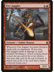 Magic: The Gathering Fire Juggler (090) Moderately Played