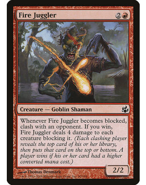 Magic: The Gathering Fire Juggler (090) Moderately Played
