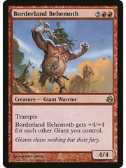 Magic: The Gathering Borderland Behemoth (087) Moderately Played