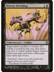 Magic: The Gathering Warren Weirding (082) Lightly Played