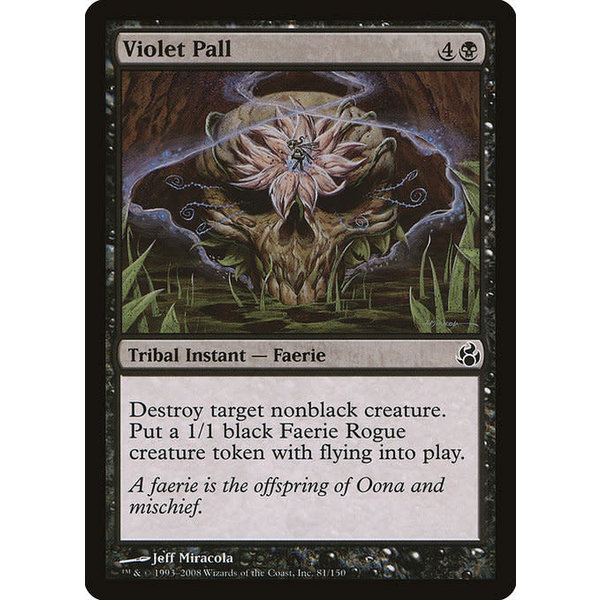 Magic: The Gathering Violet Pall (081) Moderately Played