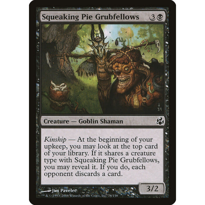 Magic: The Gathering Squeaking Pie Grubfellows (078) Moderately Played