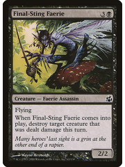 Magic: The Gathering Final-Sting Faerie (063) Moderately Played