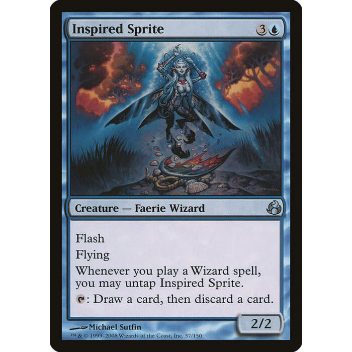 Magic: The Gathering Inspired Sprite (037) Moderately Played