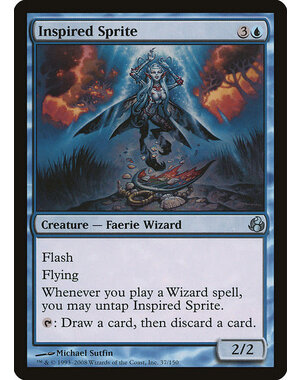 Magic: The Gathering Inspired Sprite (037) Moderately Played Foil