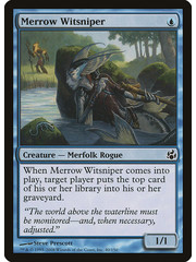 Magic: The Gathering Merrow Witsniper (040) Moderately Played