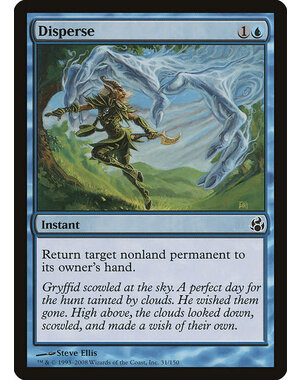 Magic: The Gathering Disperse (031) Moderately Played