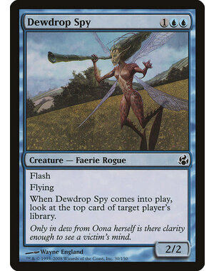 Magic: The Gathering Dewdrop Spy (030) Moderately Played Foil