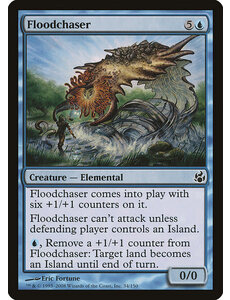 Magic: The Gathering Floodchaser (034) Moderately Played