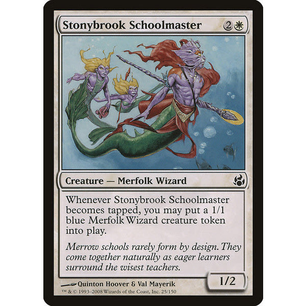 Magic: The Gathering Stonybrook Schoolmaster (025) Moderately Played