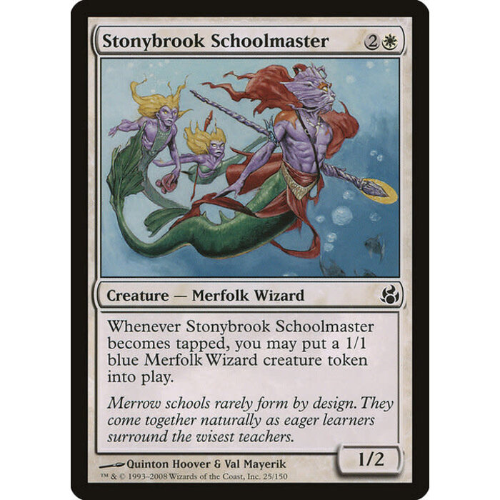 Magic: The Gathering Stonybrook Schoolmaster (025) Moderately Played