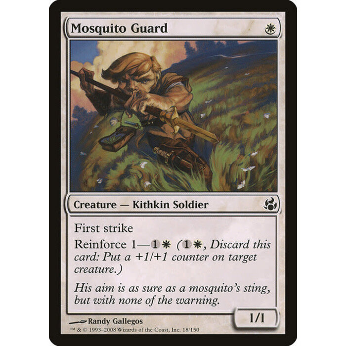 Magic: The Gathering Mosquito Guard (018) Moderately Played