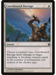 Magic: The Gathering Coordinated Barrage (007) Moderately Played