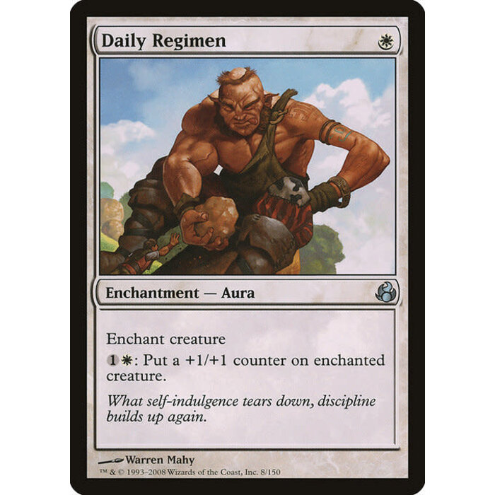 Magic: The Gathering Daily Regimen (008) Moderately Played