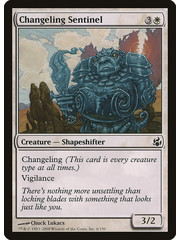 Magic: The Gathering Changeling Sentinel (006) Moderately Played