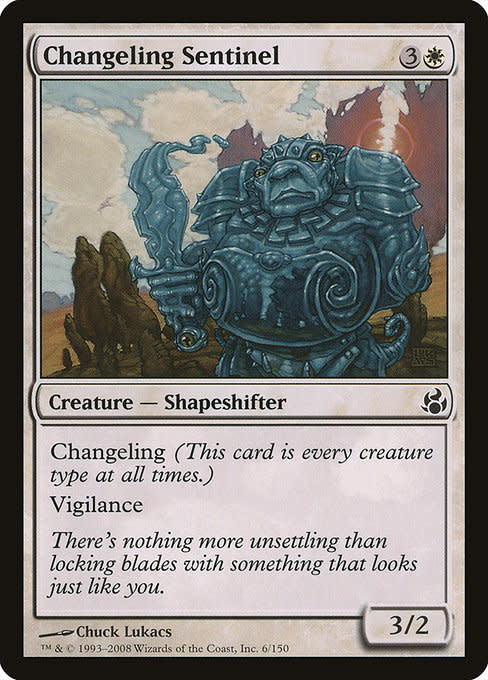 mtg cards with changeling Chomping Price Changeling (This card is every creature type.) When this creature enters Sizzling Changeling | Lorwyn Eclipsed
