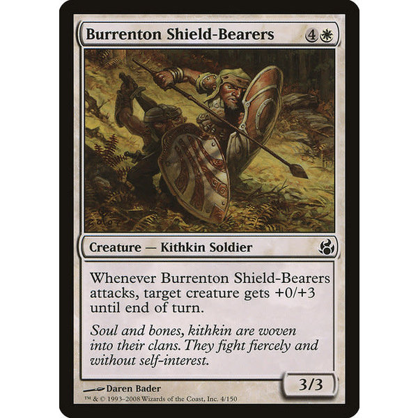 Magic: The Gathering Burrenton Shield-Bearers (004) Moderately Played