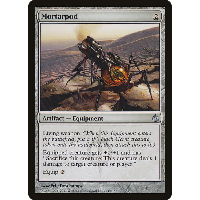 Magic: The Gathering Mortarpod (115) Moderately Played