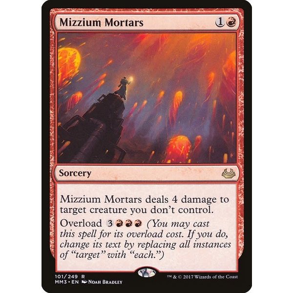 Magic: The Gathering Mizzium Mortars (101) Lightly Played