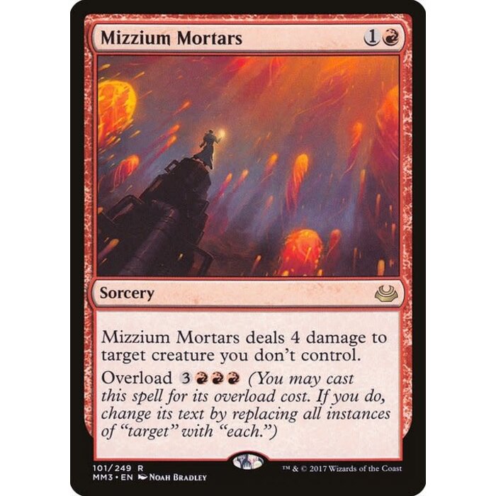 Magic: The Gathering Mizzium Mortars (101) Lightly Played