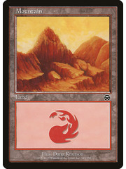 Magic: The Gathering Mountain (345) Moderately Played