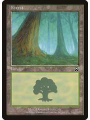 Magic: The Gathering Forest (347) Moderately Played