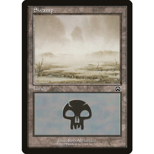 Magic: The Gathering Swamp (341) Lightly Played