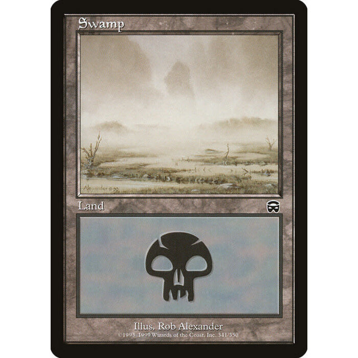 Magic: The Gathering Swamp (341) Lightly Played
