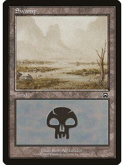 Magic: The Gathering Swamp (340) Moderately Played