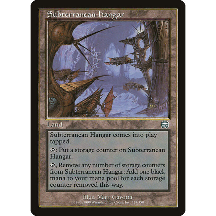 Magic: The Gathering Subterranean Hangar (329) Heavily Played