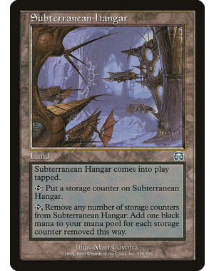 Magic: The Gathering Subterranean Hangar (329) Moderately Played