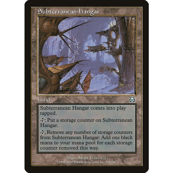 Magic: The Gathering Subterranean Hangar (329) Moderately Played