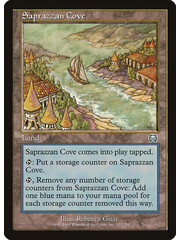 Magic: The Gathering Saprazzan Cove (327) Lightly Played