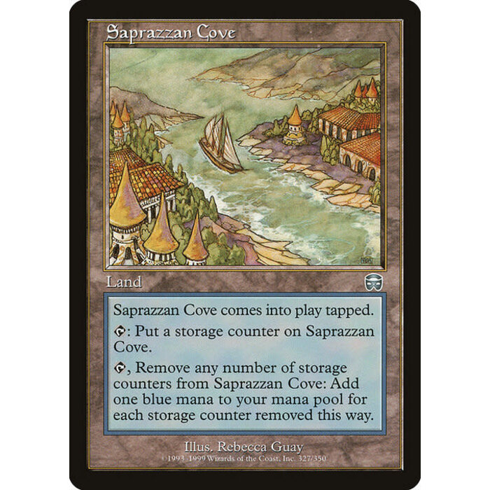 Magic: The Gathering Saprazzan Cove (327) Lightly Played
