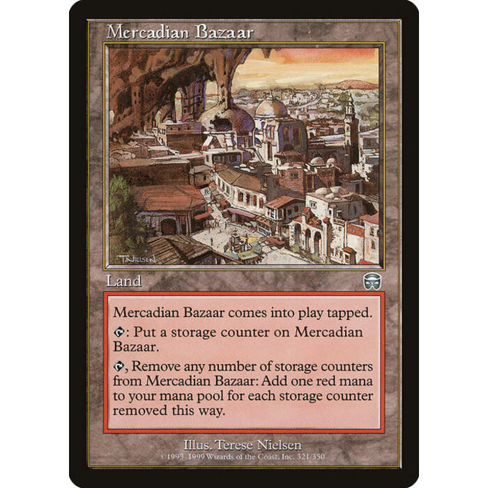 Magic: The Gathering Mercadian Bazaar (321) Heavily Played