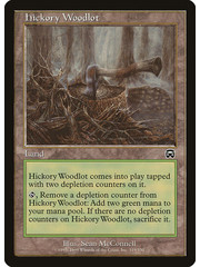 Magic: The Gathering Hickory Woodlot (319) Heavily Played