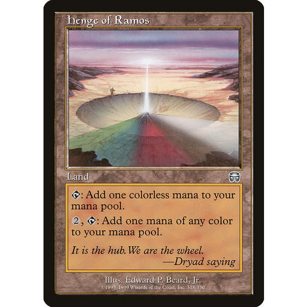 Magic: The Gathering Henge of Ramos (318) Moderately Played